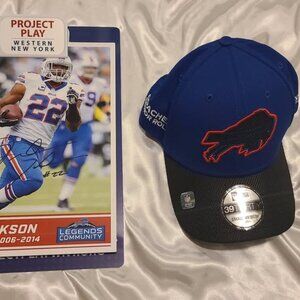 Buffalo Bills Hat Cap and Autograph by Fred Jackson